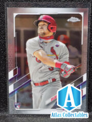 2021 Topps Chrome Dylan Carlson #140 RC St Louis Cardinals